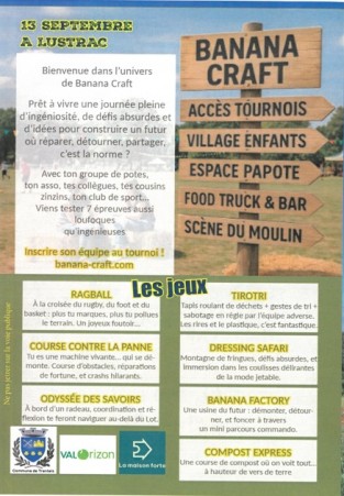 FESTIVAL BANANA CRAFT: LE TOURNOI
