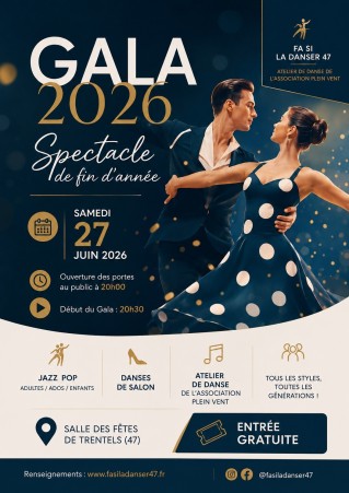 GALA DE DANSE FA SI LA DANSER